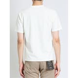 ケーブル切替 Vネック半袖Tシャツ | TAKA-Q MEN | 詳細画像17