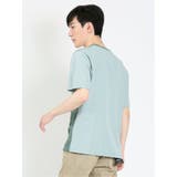 ケーブル切替 Vネック半袖Tシャツ | TAKA-Q MEN | 詳細画像2