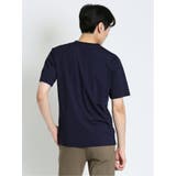ケーブル切替 Vネック半袖Tシャツ | TAKA-Q MEN | 詳細画像31