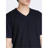 ケーブル切替 Vネック半袖Tシャツ | TAKA-Q MEN | 詳細画像36