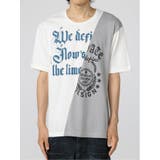 切替カレッジ クルーネック半袖ルーズTシャツ | TAKA-Q MEN | 詳細画像18 