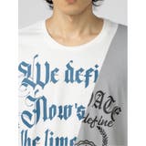 切替カレッジ クルーネック半袖ルーズTシャツ | TAKA-Q MEN | 詳細画像19 