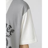 切替カレッジ クルーネック半袖ルーズTシャツ | TAKA-Q MEN | 詳細画像22 