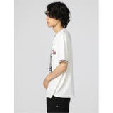 切替カレッジ Vネック半袖ルーズTシャツ | TAKA-Q MEN | 詳細画像15 