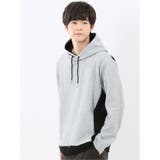 ふくれジャガード 切替 長袖プルパーカー | TAKA-Q MEN | 詳細画像12 