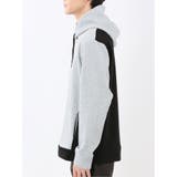 ふくれジャガード 切替 長袖プルパーカー | TAKA-Q MEN | 詳細画像17 