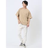 ジオメトリックジャガード クルーネック半袖Tシャツ | TAKA-Q MEN | 詳細画像14 