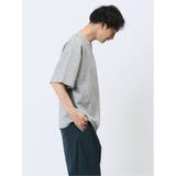 ジオメトリックジャガード クルーネック半袖Tシャツ | TAKA-Q MEN | 詳細画像4 