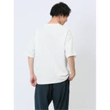 ランダムジャガード クルーネック半袖Tシャツ | TAKA-Q MEN | 詳細画像3