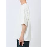 ランダムジャガード クルーネック半袖Tシャツ | TAKA-Q MEN | 詳細画像7