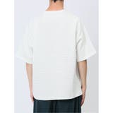 ランダムジャガード クルーネック半袖Tシャツ | TAKA-Q MEN | 詳細画像8