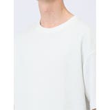 ランダムジャガード クルーネック半袖Tシャツ | TAKA-Q MEN | 詳細画像9