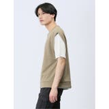 クルーネックベスト&半袖Tシャツ アンサンブル | TAKA-Q MEN | 詳細画像2 