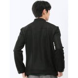 ストレッチ デニムジャージ シングル ライダース | TAKA-Q MEN | 詳細画像3 