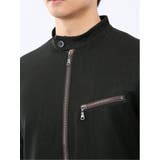 ストレッチ デニムジャージ シングル ライダース | TAKA-Q MEN | 詳細画像9 
