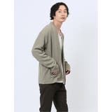 ワッフルニットソー ボタンレスカーディガン | TAKA-Q MEN | 詳細画像15 