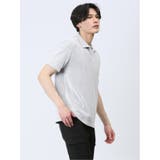 ふくれケーブル スキッパー半袖ポロシャツ | TAKA-Q MEN | 詳細画像4 