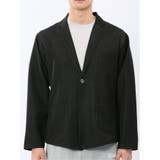 ストレッチ デニムジャージ 1ボタン ジャケット | TAKA-Q MEN | 詳細画像6 