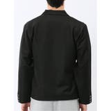 ストレッチ デニムジャージ 1ボタン ジャケット | TAKA-Q MEN | 詳細画像8 