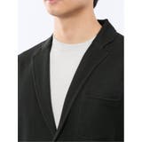 ストレッチ デニムジャージ 1ボタン ジャケット | TAKA-Q MEN | 詳細画像9 