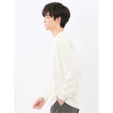 ストレッチ ワッフル クルー長袖プルオーバー | TAKA-Q MEN | 詳細画像2 