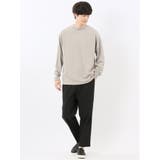 ストレッチ ワッフル クルー長袖プルオーバー | TAKA-Q MEN | 詳細画像25 