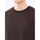 ストレッチ ワッフル クルー長袖プルオーバー | TAKA-Q MEN | 詳細画像39 