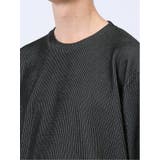 ふくれケーブル クルーネック長袖Tシャツ | TAKA-Q MEN | 詳細画像19