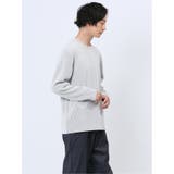 ふくれケーブル クルーネック長袖Tシャツ | TAKA-Q MEN | 詳細画像4