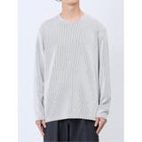 ふくれケーブル クルーネック長袖Tシャツ | TAKA-Q MEN | 詳細画像6