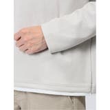 カットスエード フェイクキーネック長袖Tシャツ | TAKA-Q MEN | 詳細画像10 