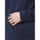 ヘリンボンジャガード フェイククルーネック長袖Tシャツ | TAKA-Q MEN | 詳細画像11 