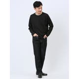 ヘリンボンジャガード フェイククルーネック長袖Tシャツ | TAKA-Q MEN | 詳細画像16 