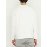 ふくれジャガード ケーブル柄 Vネック長袖Ｔシャツ | TAKA-Q MEN | 詳細画像7 