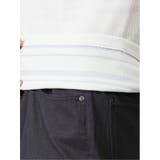 メッシュ 裏ボーダー クルーネック半袖Tシャツ | TAKA-Q MEN | 詳細画像10