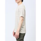 メッシュ 裏ボーダー クルーネック半袖Tシャツ | TAKA-Q MEN | 詳細画像16