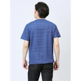 メッシュ 裏ボーダー クルーネック半袖Tシャツ | TAKA-Q MEN | 詳細画像21