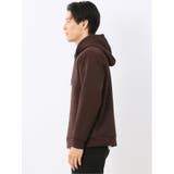 ふくれジャガード 長袖ジップパーカー | TAKA-Q MEN | 詳細画像22 