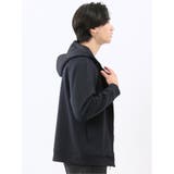 ふくれジャガード 長袖ジップパーカー | TAKA-Q MEN | 詳細画像34 