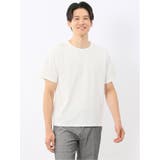 スラブ天竺 クルーネック半袖Tシャツ | TAKA-Q MEN | 詳細画像1
