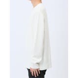 ふくれストライプ Vネック長袖Tシャツ | TAKA-Q MEN | 詳細画像7