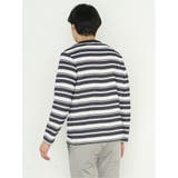 ポップコーンボーダー クルーネック長袖Tシャツ | TAKA-Q MEN | 詳細画像14