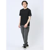 リンクス千鳥 フェイククルーネック半袖Tシャツ | TAKA-Q MEN | 詳細画像8 