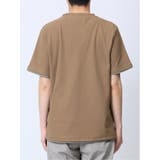 リンクス縦柄 フェイクVネック半袖Tシャツ | TAKA-Q MEN | 詳細画像29 