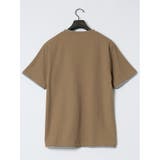 リンクス縦柄 フェイクVネック半袖Tシャツ | TAKA-Q MEN | 詳細画像33 