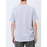 杢ワッフル クルーネック半袖Tシャツ | TAKA-Q MEN | 詳細画像18 