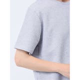 杢ワッフル クルーネック半袖Tシャツ | TAKA-Q MEN | 詳細画像20 