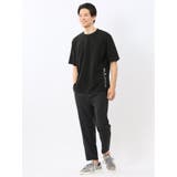 綿100% ロゴ刺繍 クルーネック半袖Tシャツ | TAKA-Q MEN | 詳細画像6 