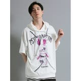 01白 | SD×PSYCHONATION 半袖BIGプルパーカー+タンク アンサンブル | TAKA-Q MEN