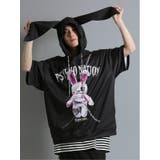 05黒 | SD×PSYCHONATION 半袖BIGプルパーカー+タンク アンサンブル | TAKA-Q MEN